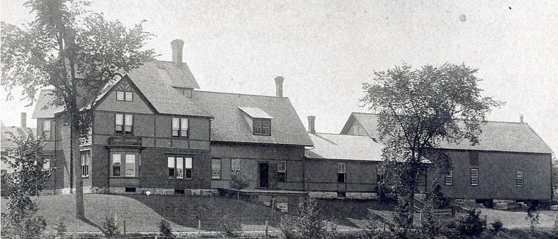 19th century house and barn